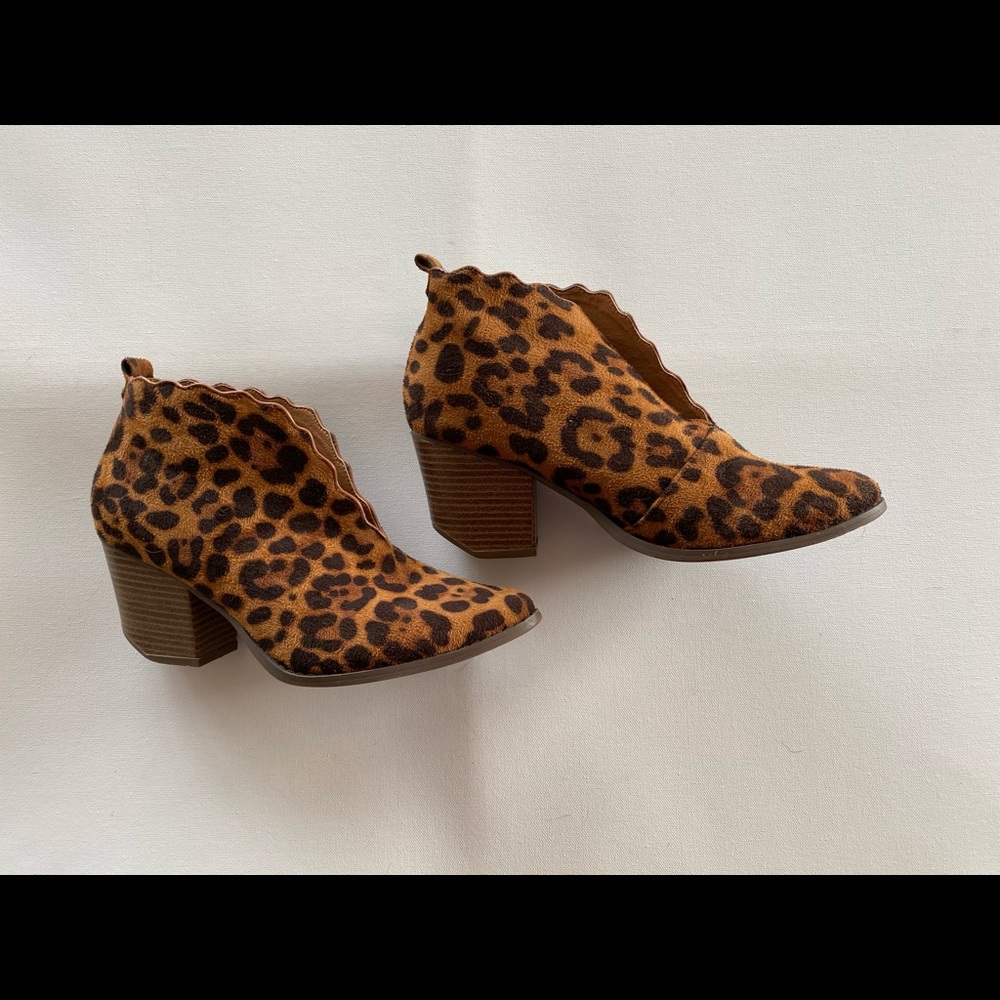Leopard Ankle Booties